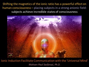 changing cationic -ionic ratio-consciousness